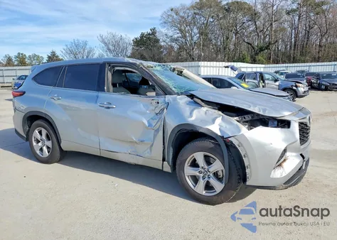 2021 Toyota Highlander L from USA, damaged, VIN 5TDCZRAH0MS080284